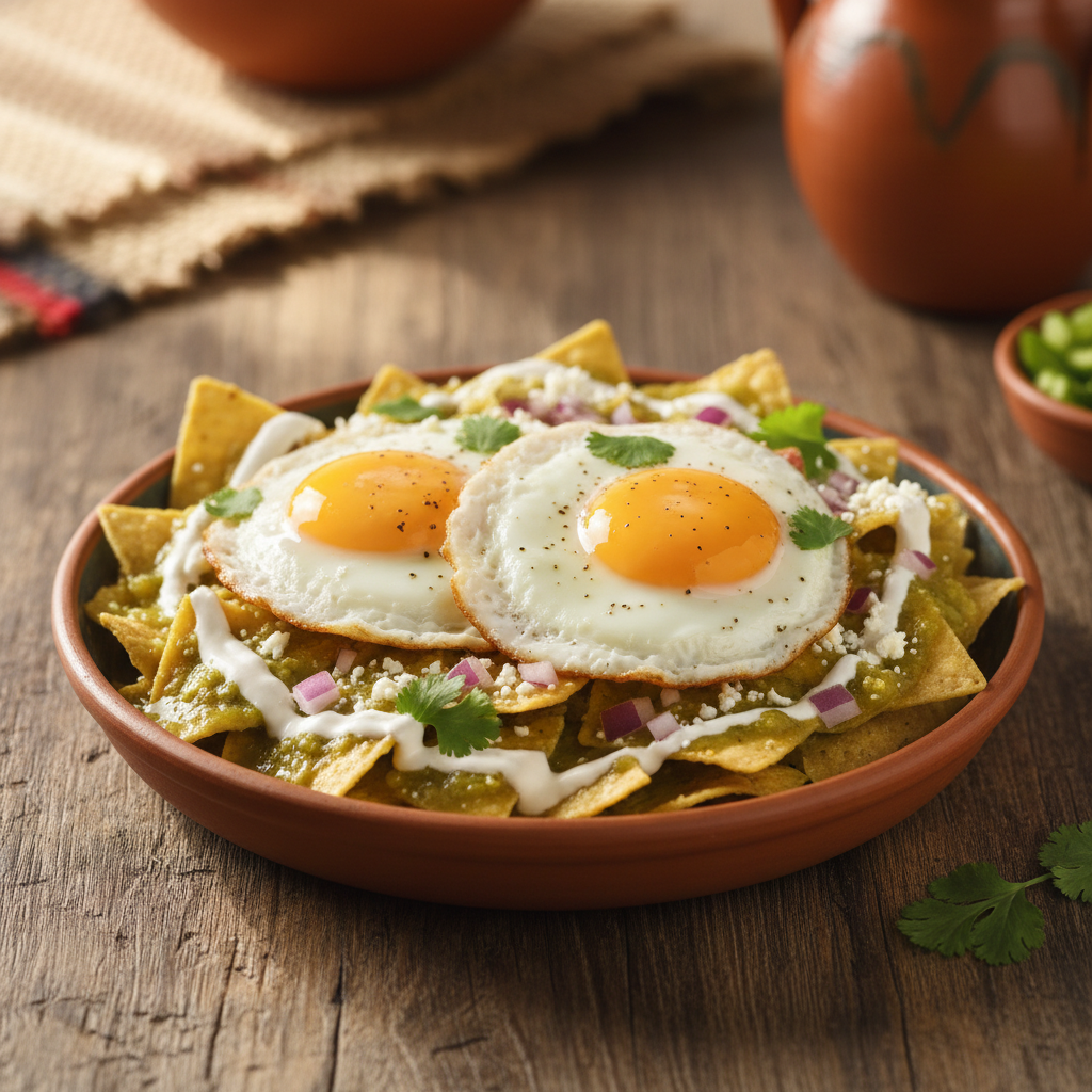 Mexican Chilaquiles Verdes