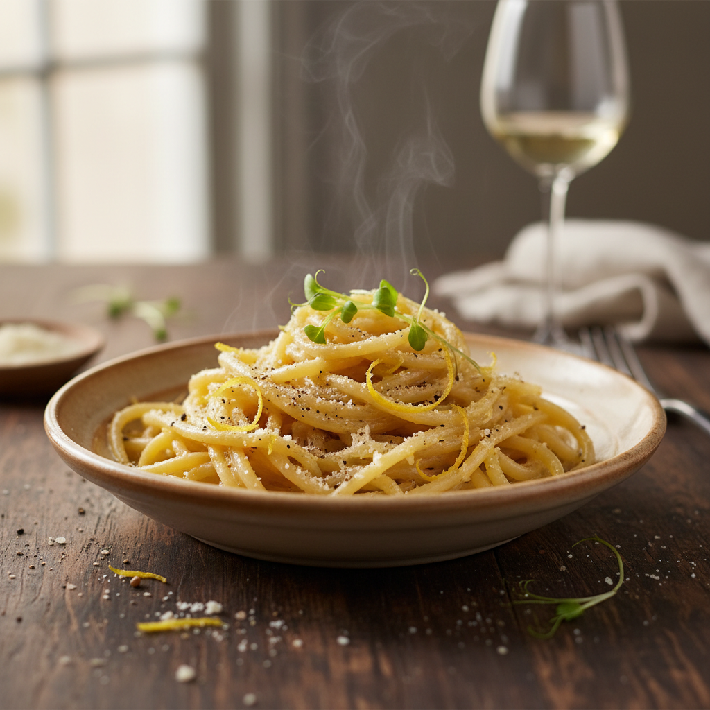 Lemon Zest Cacio e Pepe