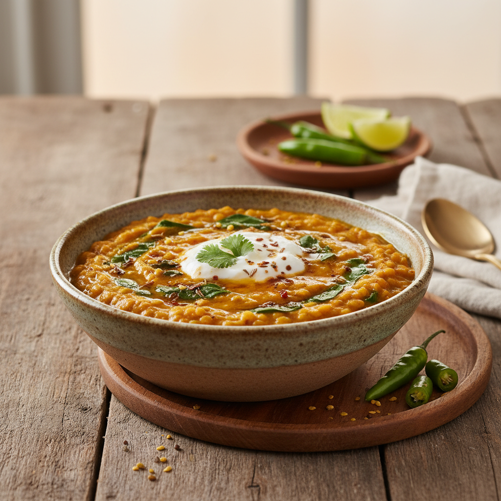 Lentil and Spinach Dal