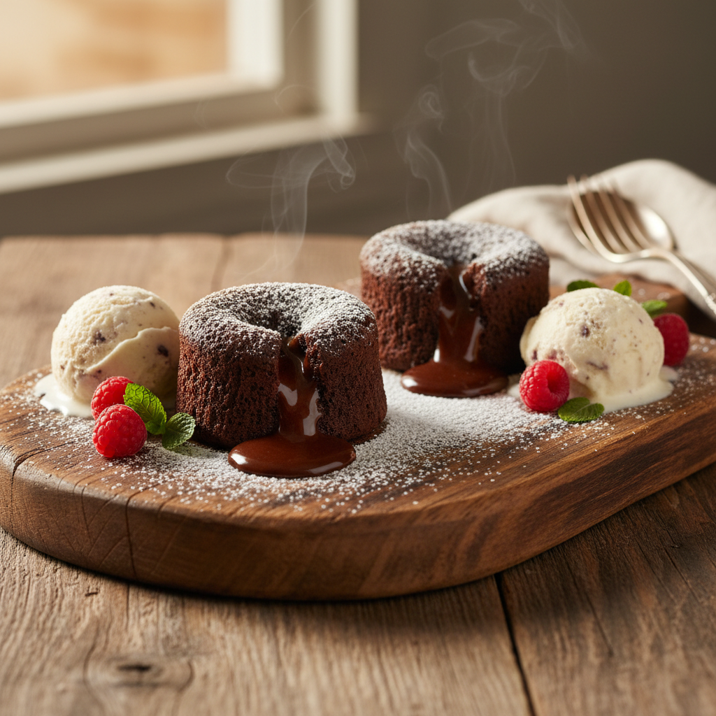 Molten Chocolate Lava Cakes