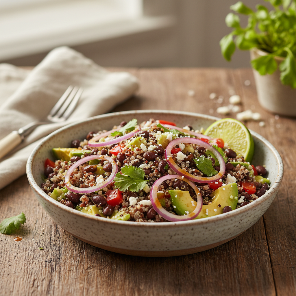 Quinoa and Black Bean Power Bowl