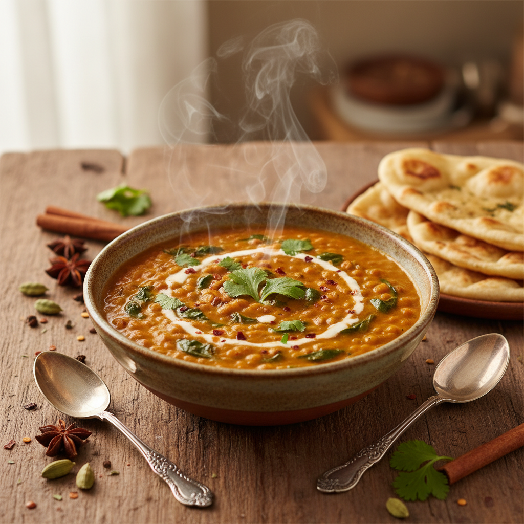 Lentil and Spinach Dal
