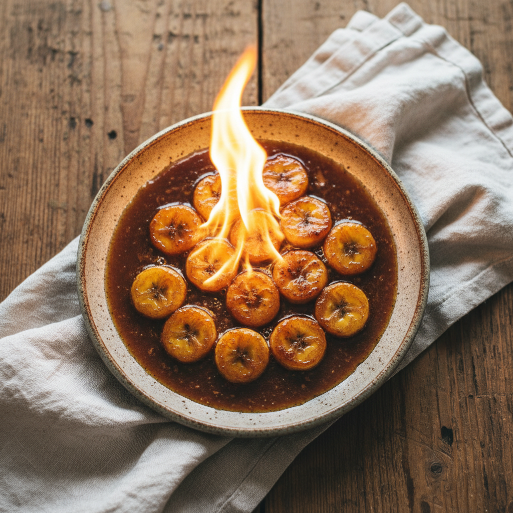 Bananas Foster Flambé