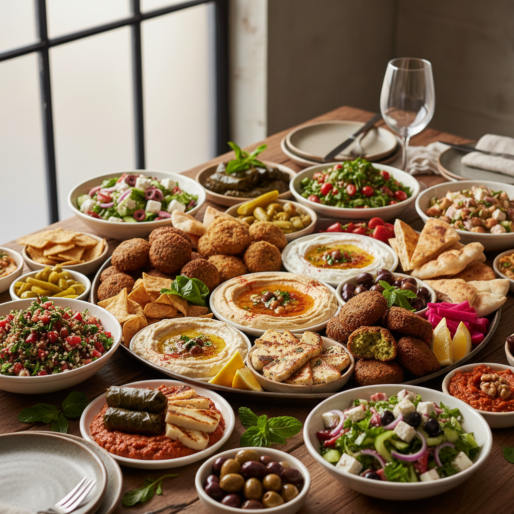 Mezze Platter for Eight