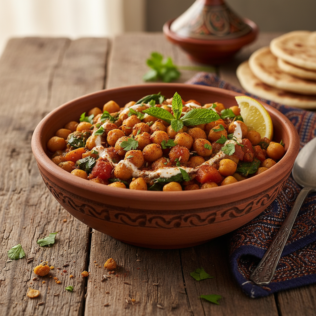 Cumin-Spiced Moroccan Chickpea Stew