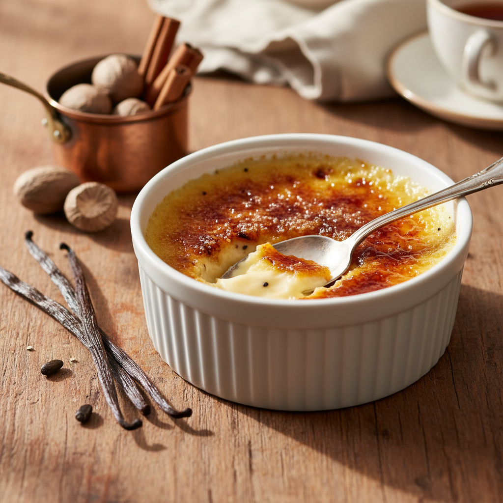 Classic Madagascar Vanilla Crème Brûlée