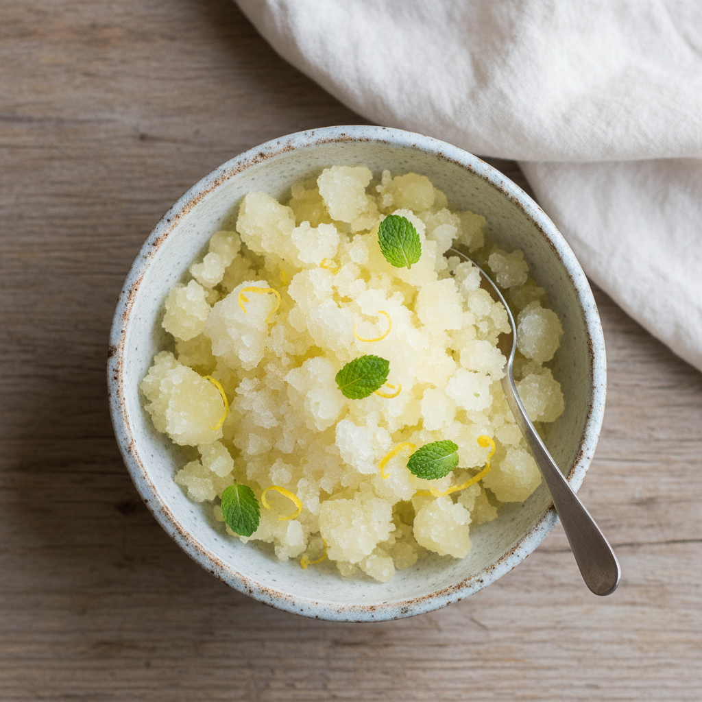 Sicilian Lemon Granita
