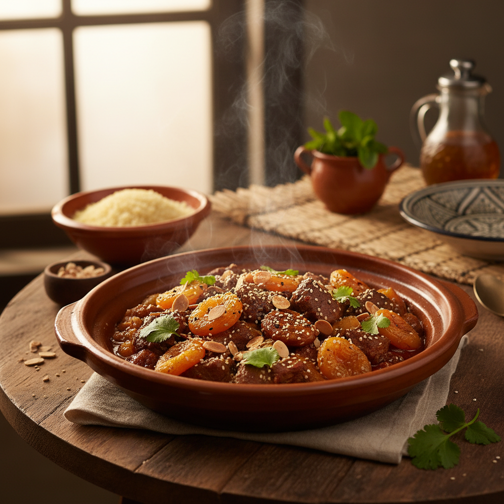 Slow-Cooked Moroccan Lamb Tagine