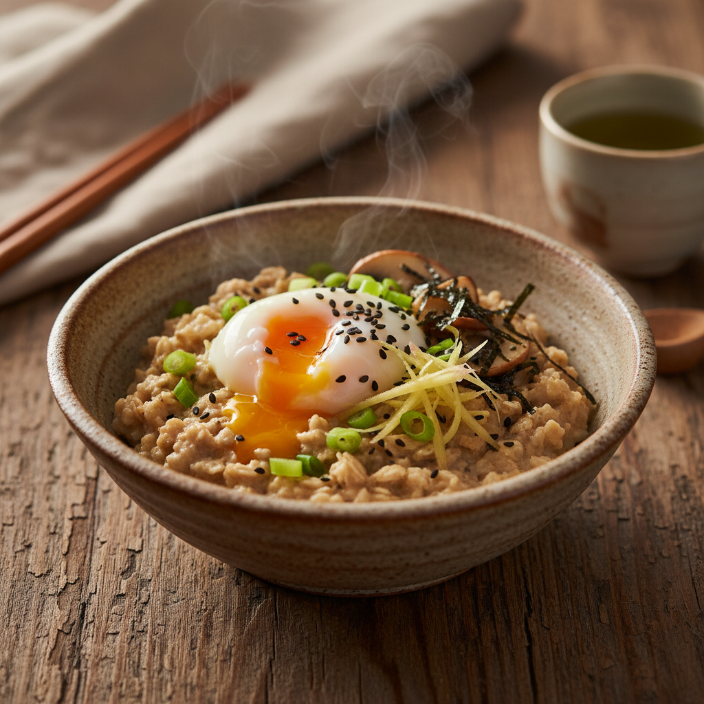 Miso Ginger Oatmeal
