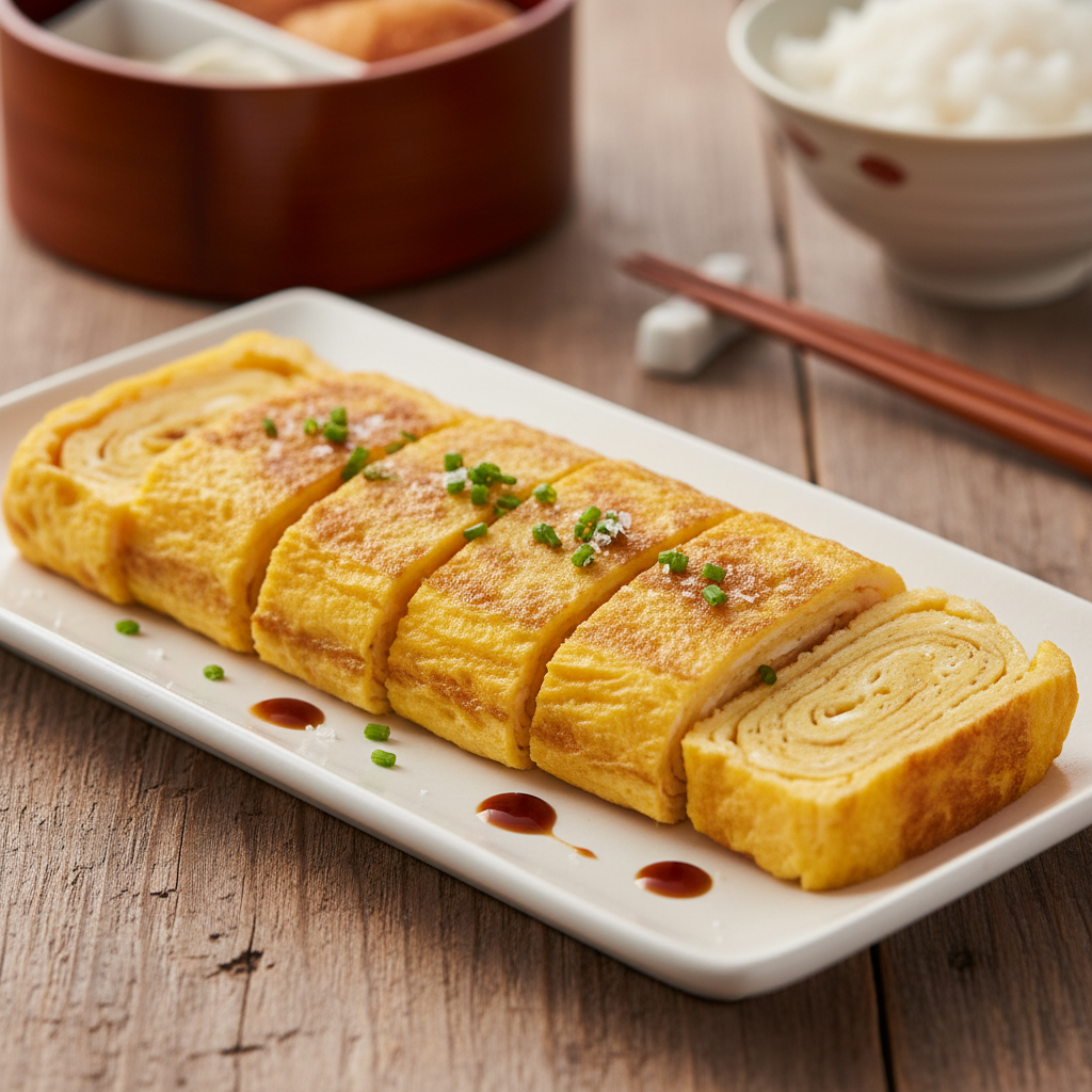 Japanese Tamagoyaki (Rolled Omelet)