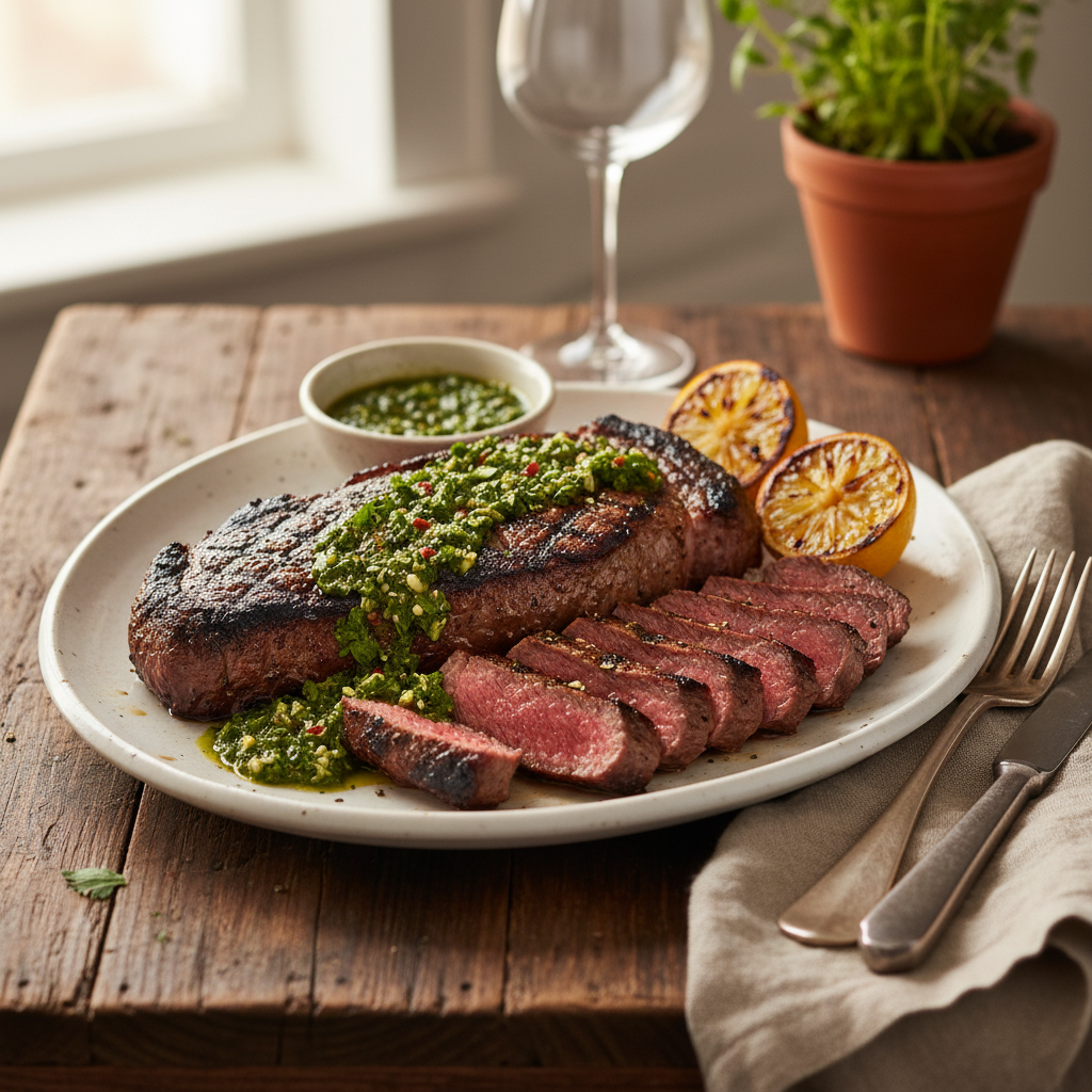 Argentinian Chimichurri Steak