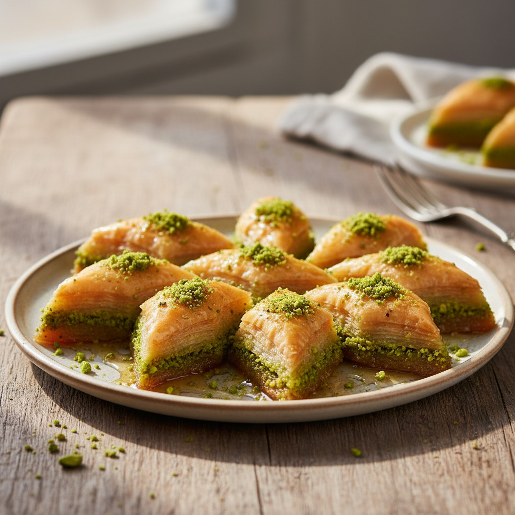Turkish Pistachio Baklava