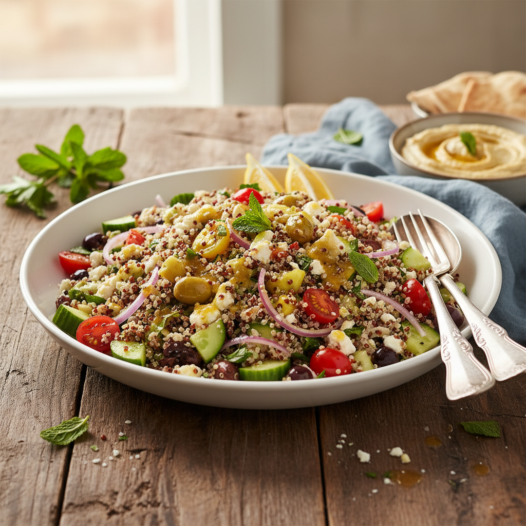 Mediterranean Quinoa Salad