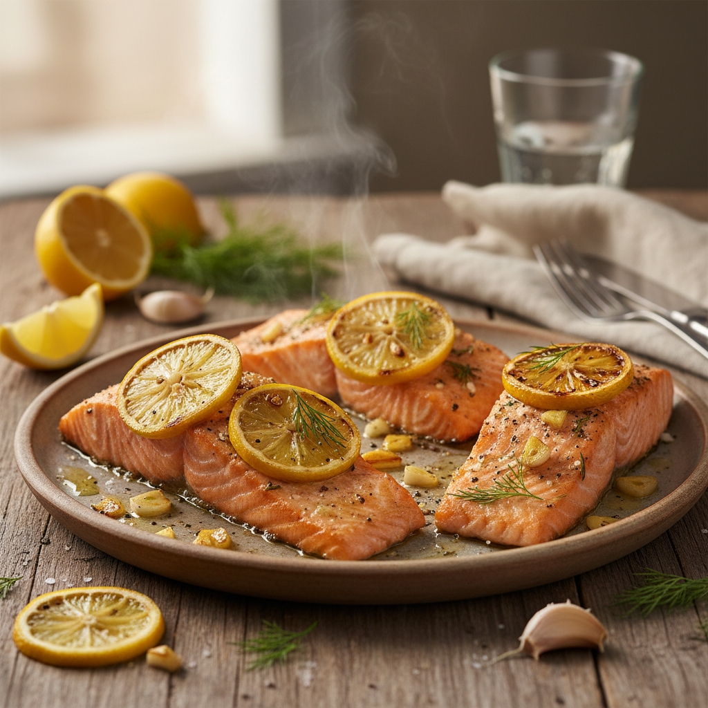 Lemon Herb Roasted Salmon