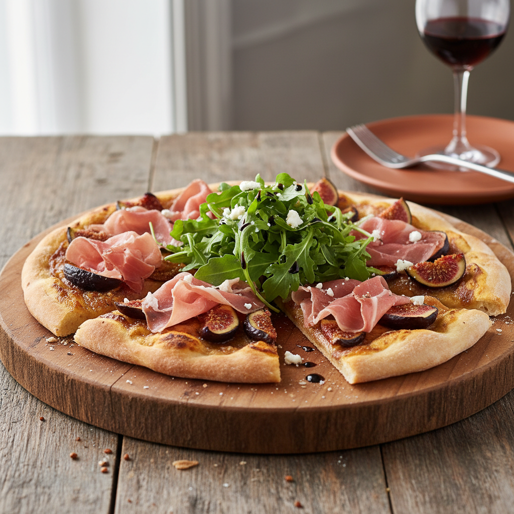 Prosciutto and Fig Flatbread