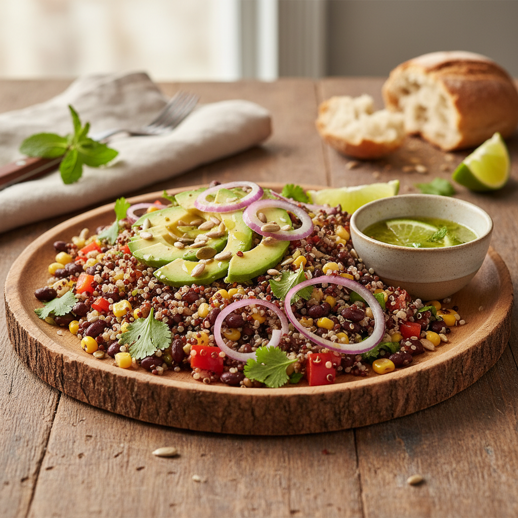 Quinoa and Black Bean Power Salad