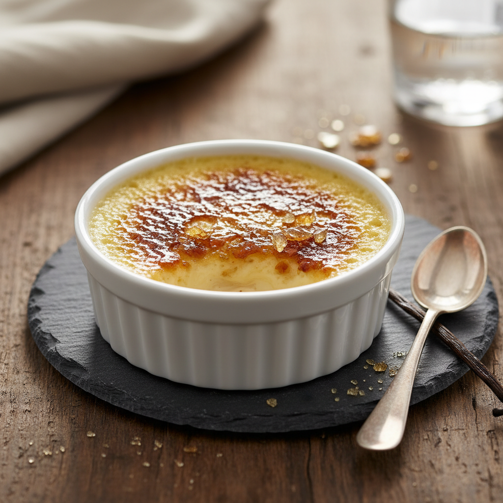 Classic Madagascar Vanilla Crème Brûlée