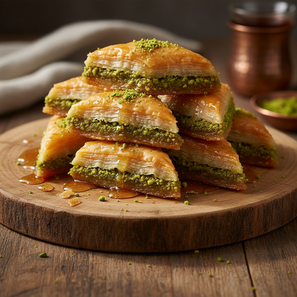 Turkish Pistachio Baklava
