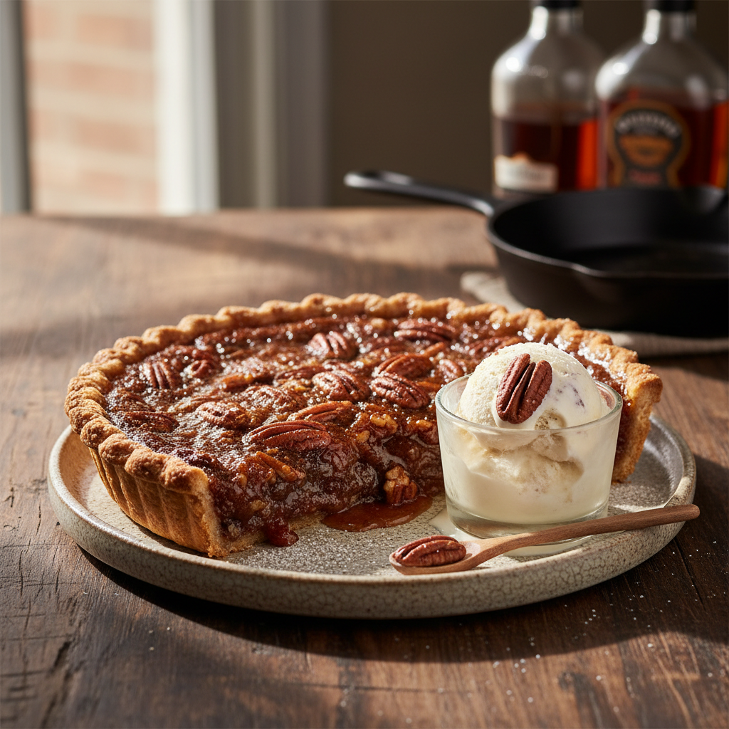 Southern Bourbon Pecan Pie