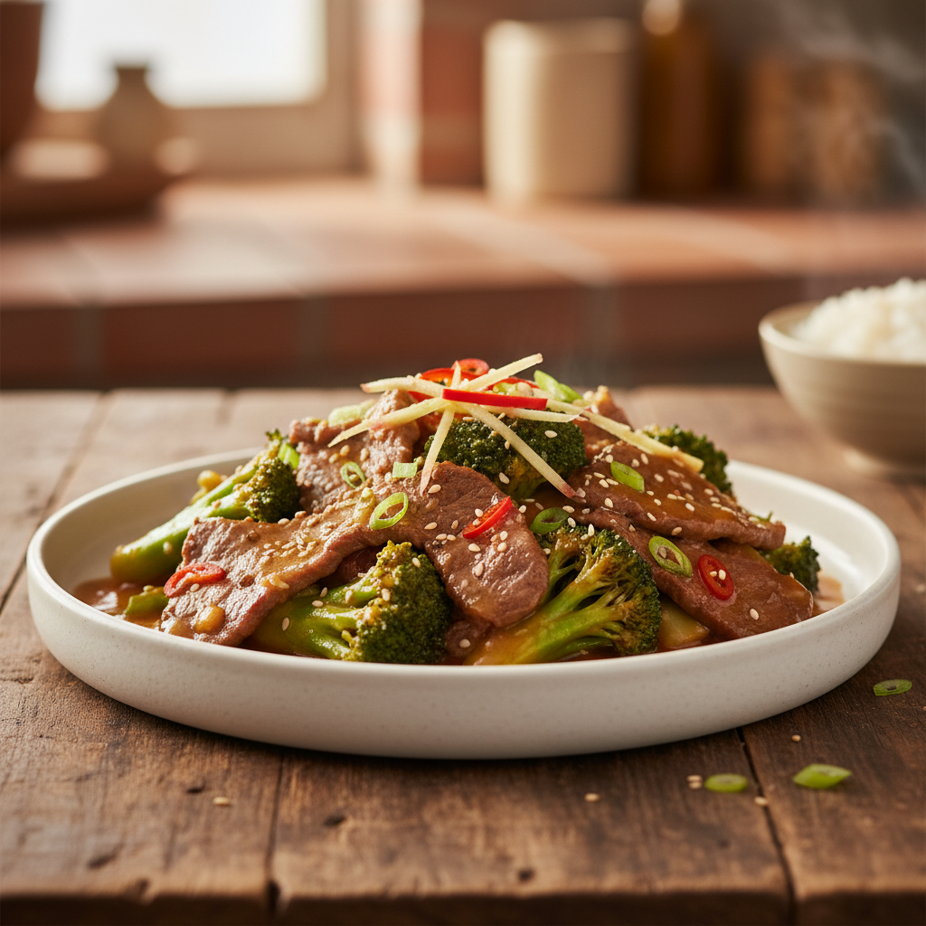 Beef and Broccoli Stir-Fry