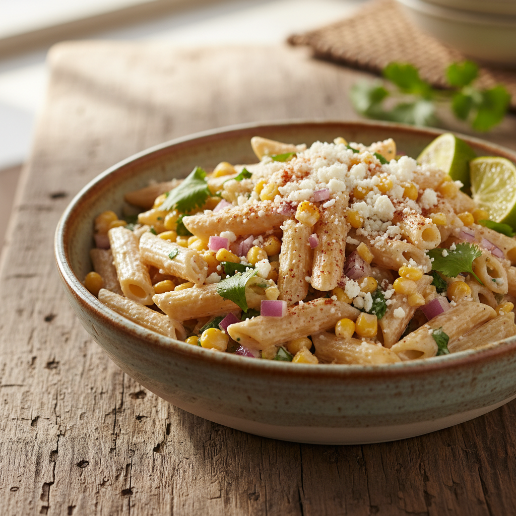 Mexican Street Corn Pasta Salad
