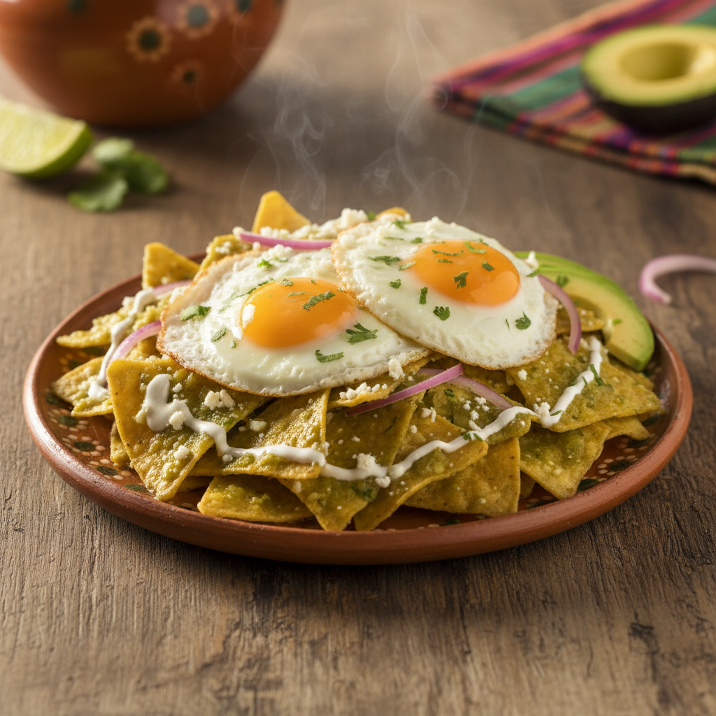 Mexican Chilaquiles Verdes