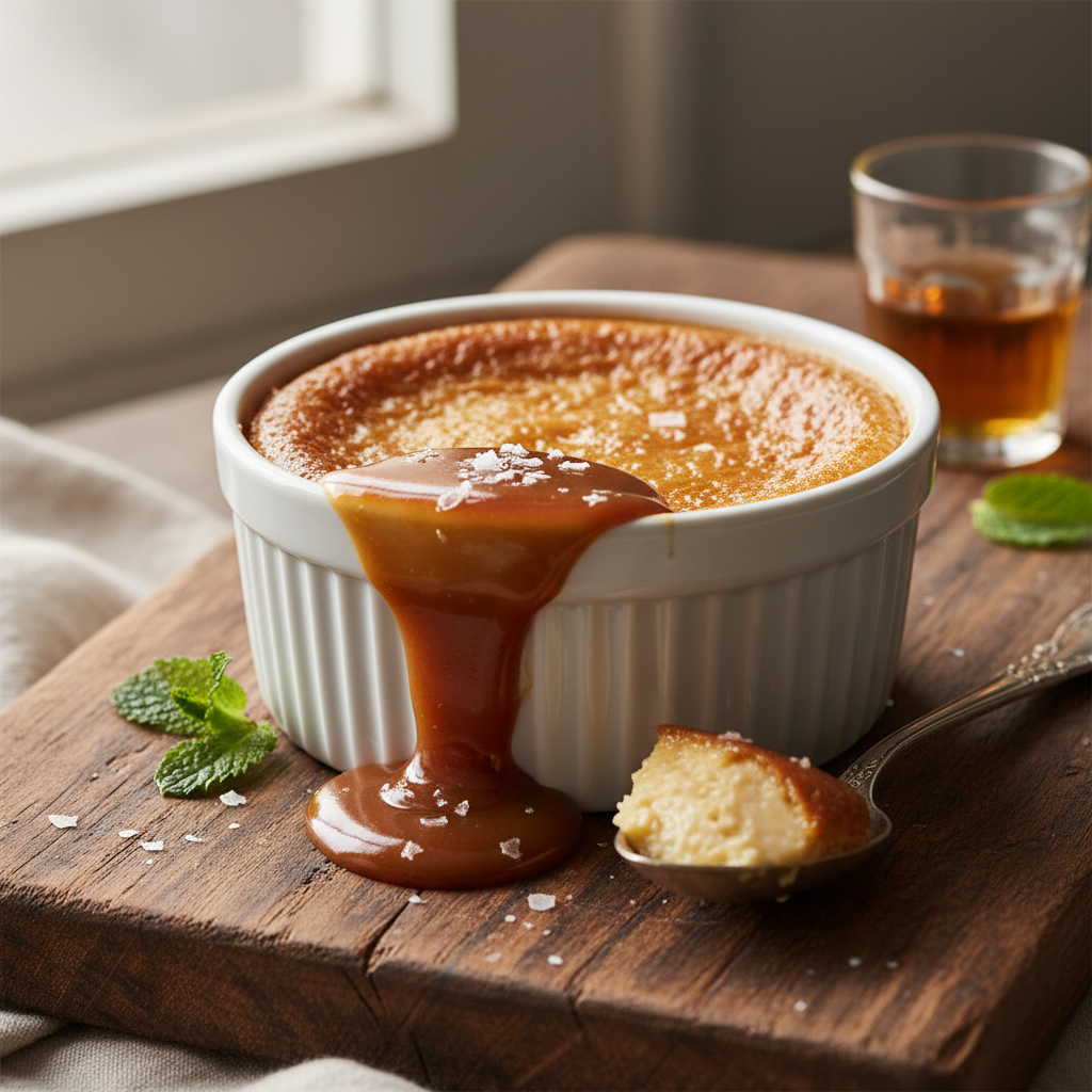 Salted Caramel Budino