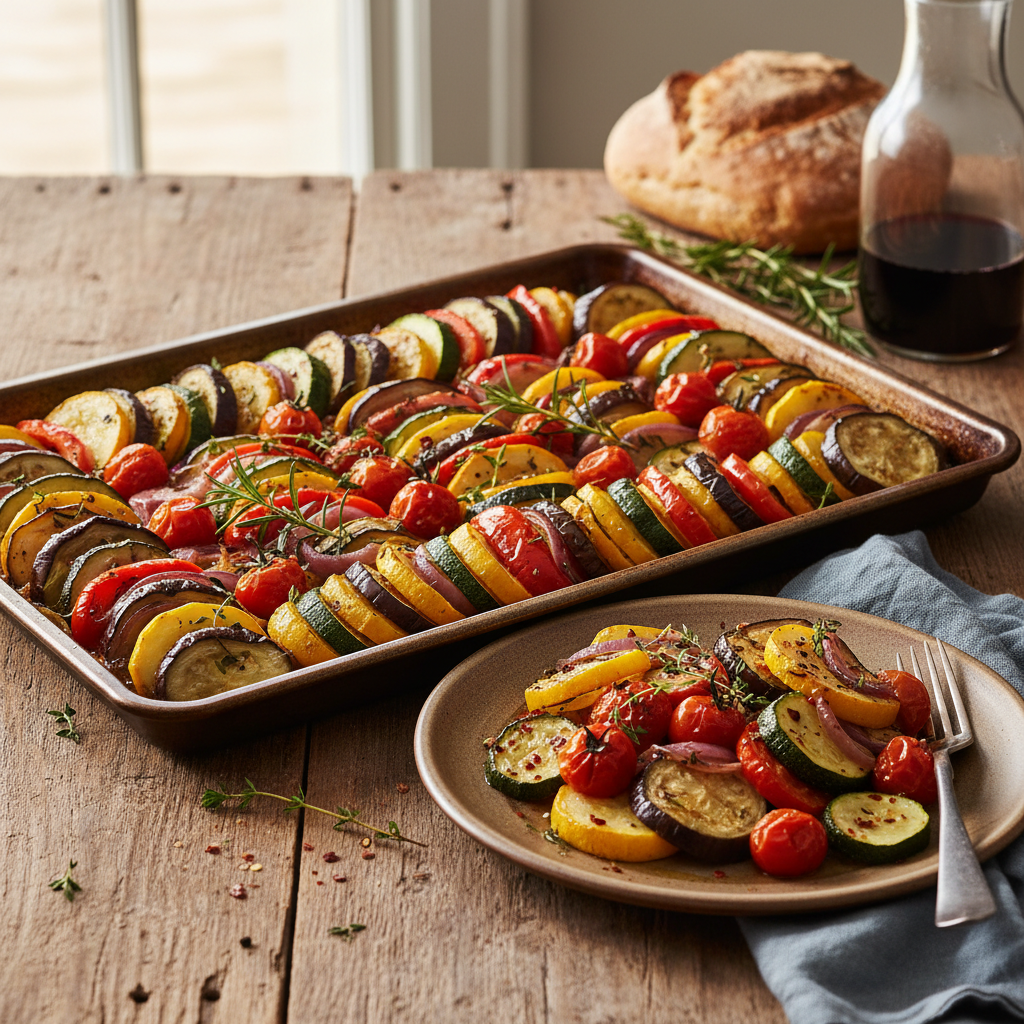 Sheet Pan Ratatouille
