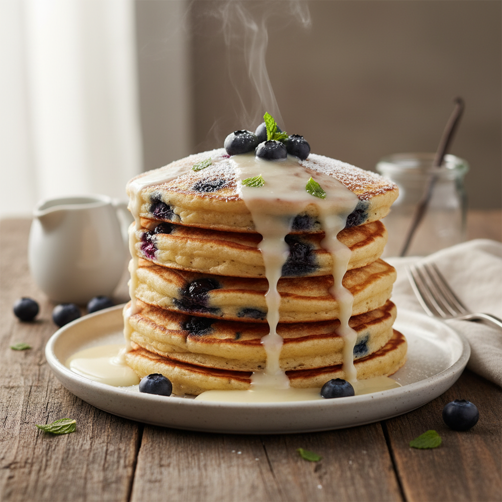 Blueberry Buttermilk Pancakes