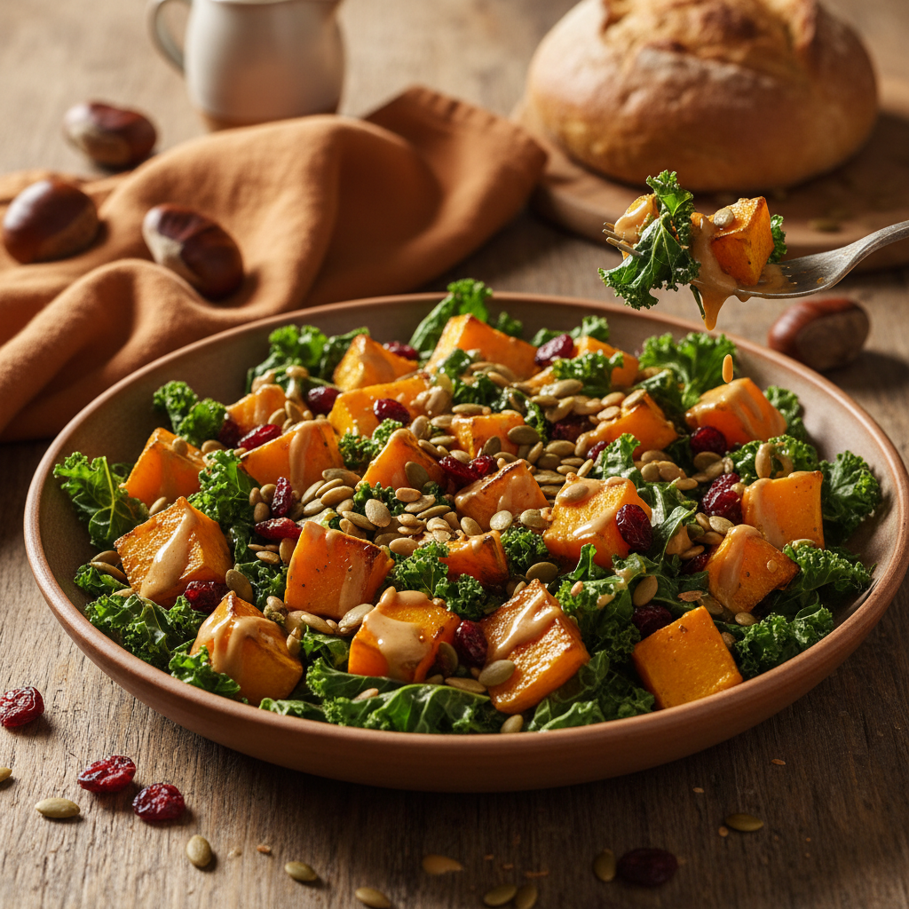 Roasted Butternut Squash Salad