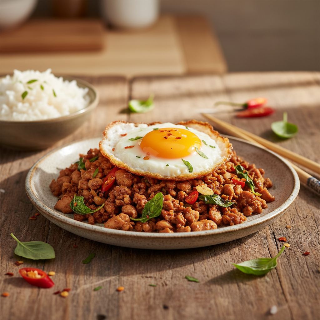 Thai Basil Chicken (Pad Krapow Gai)