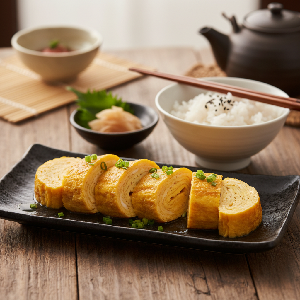 Japanese Tamagoyaki (Rolled Omelet)