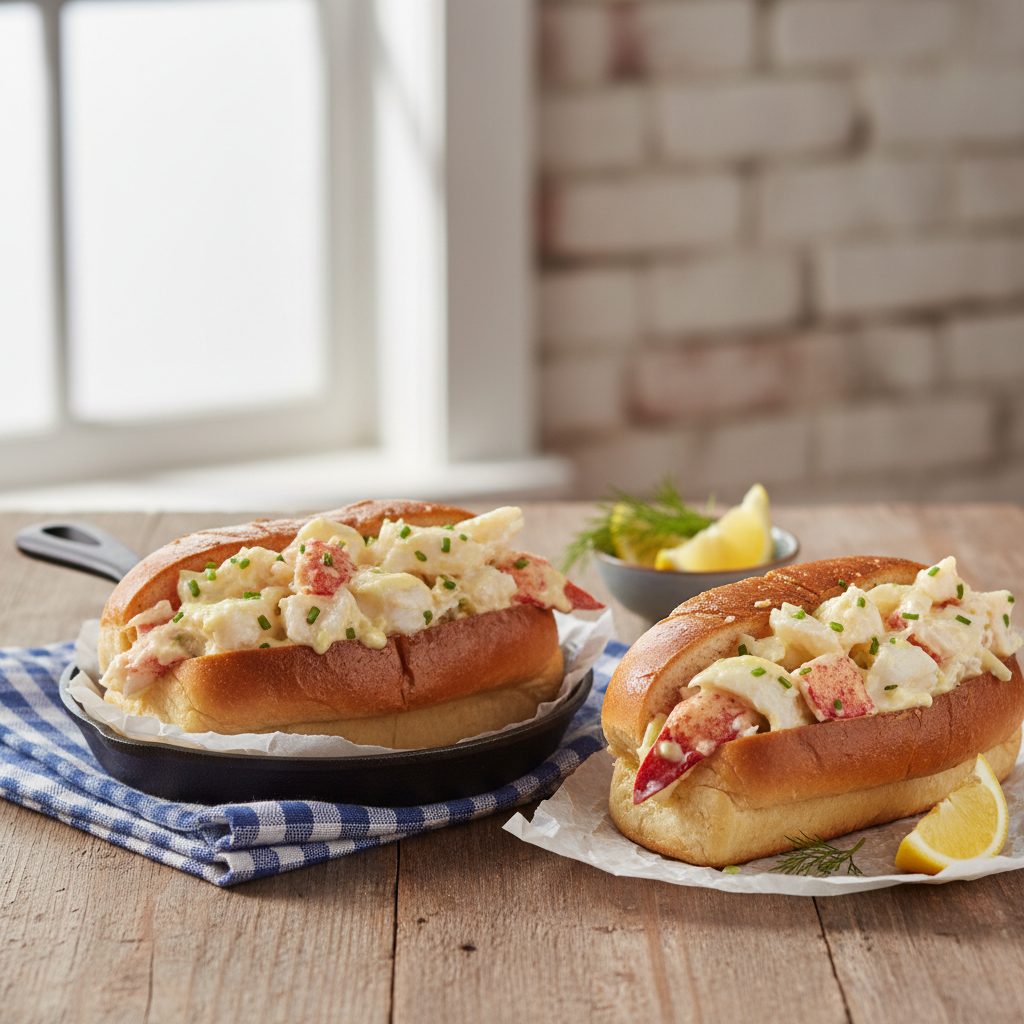 Classic New England Lobster Rolls