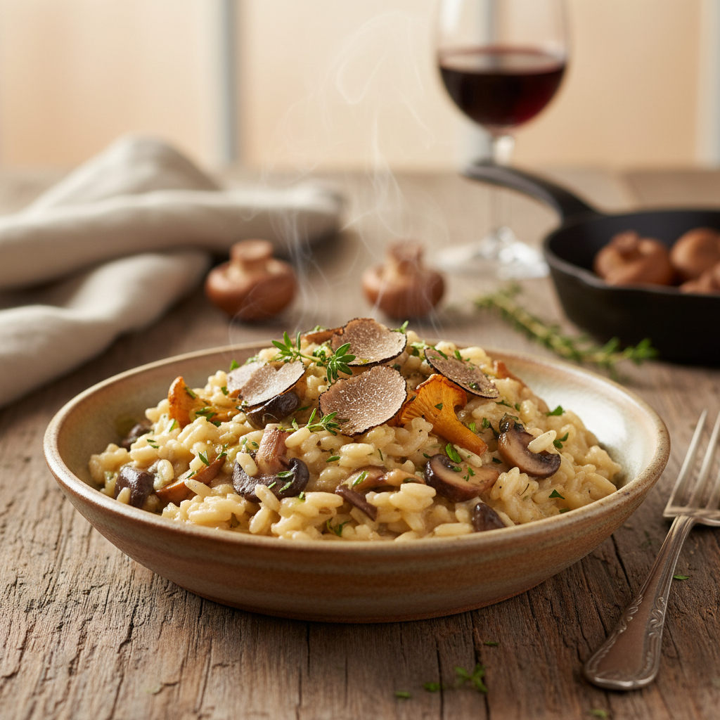 Creamy Mushroom Risotto