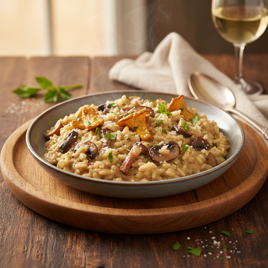 Wild Mushroom Risotto