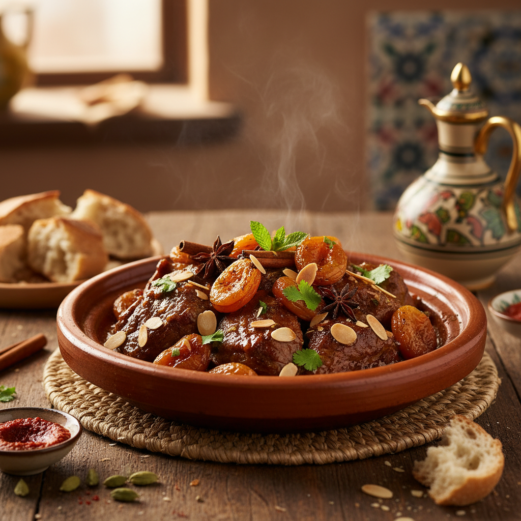 One-Pot Moroccan Lamb Tagine