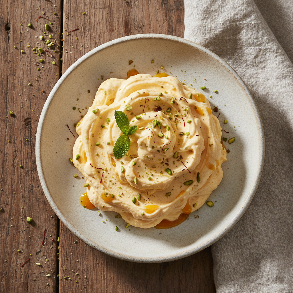 Whipped Mango Lassi Mousse