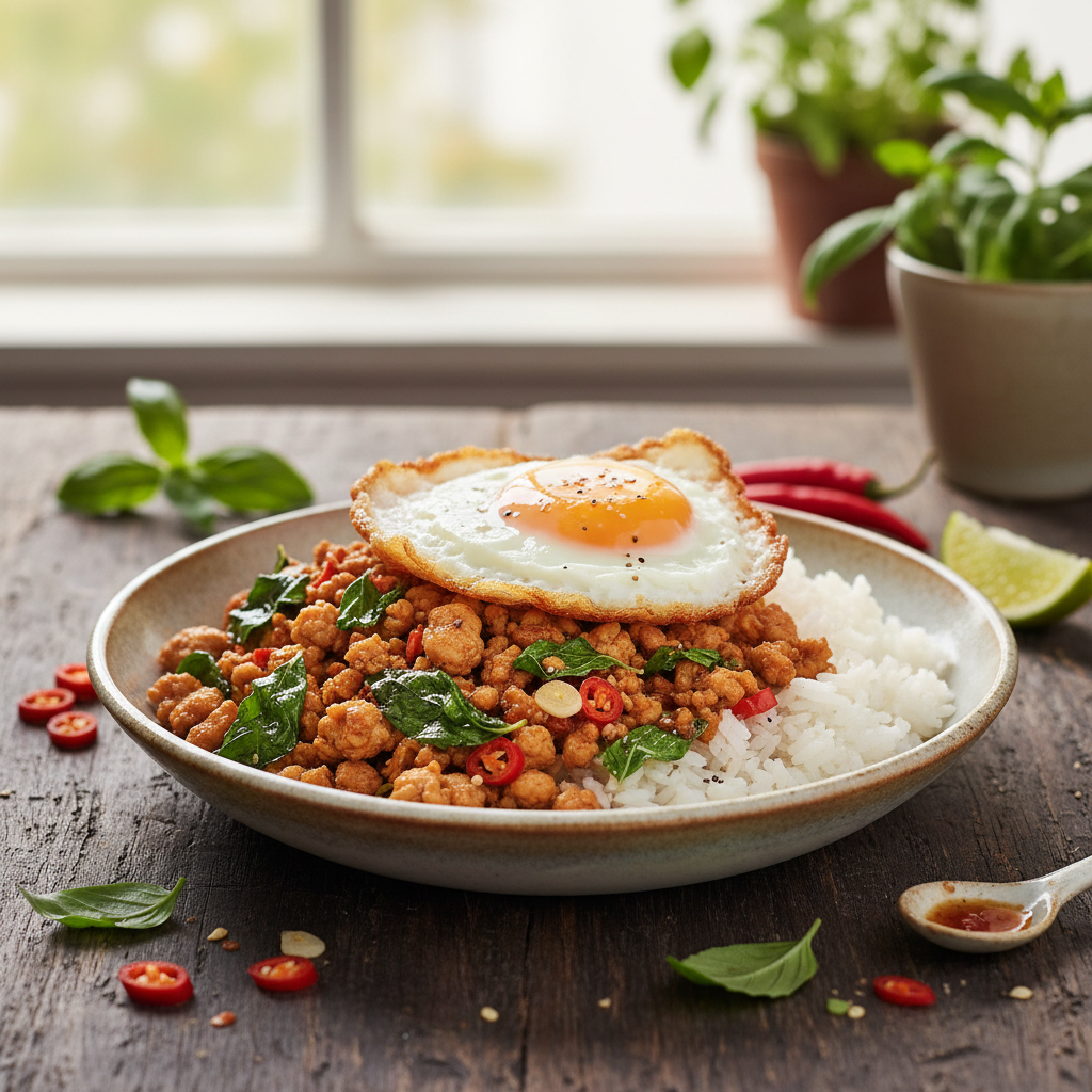 Thai Basil Chicken (Pad Krapow Gai)