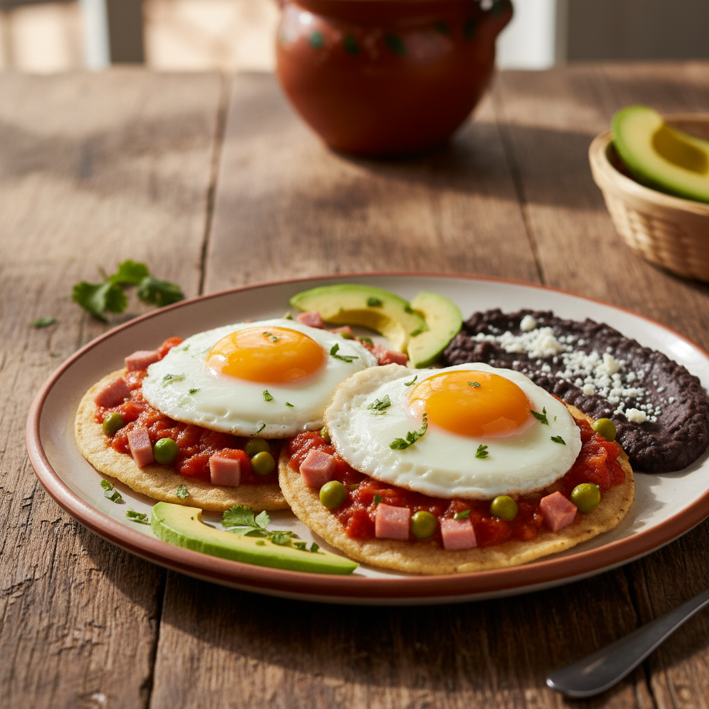 Mexican Huevos Motuleños