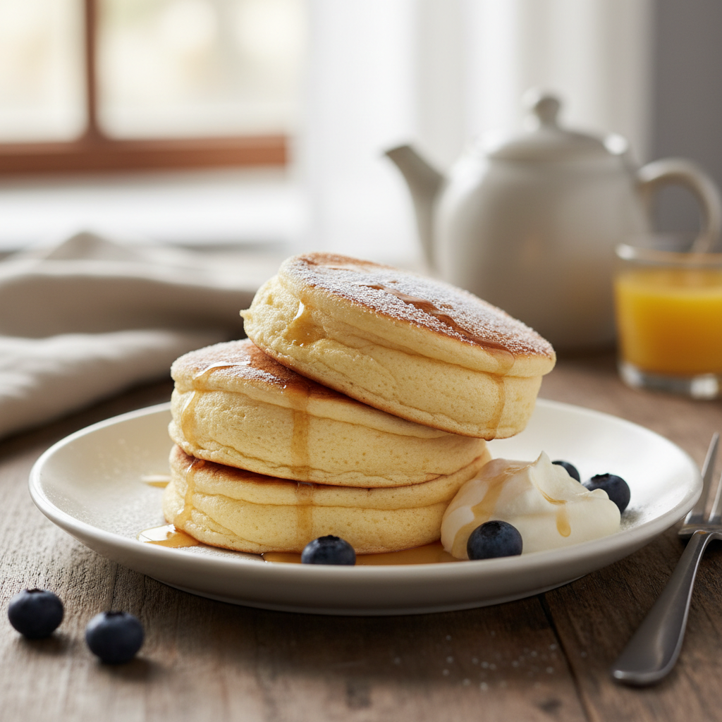 Japanese Soufflé Pancakes