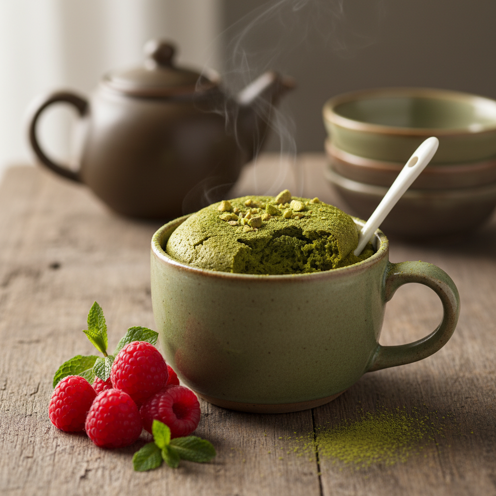 Matcha Green Tea Mug Cake