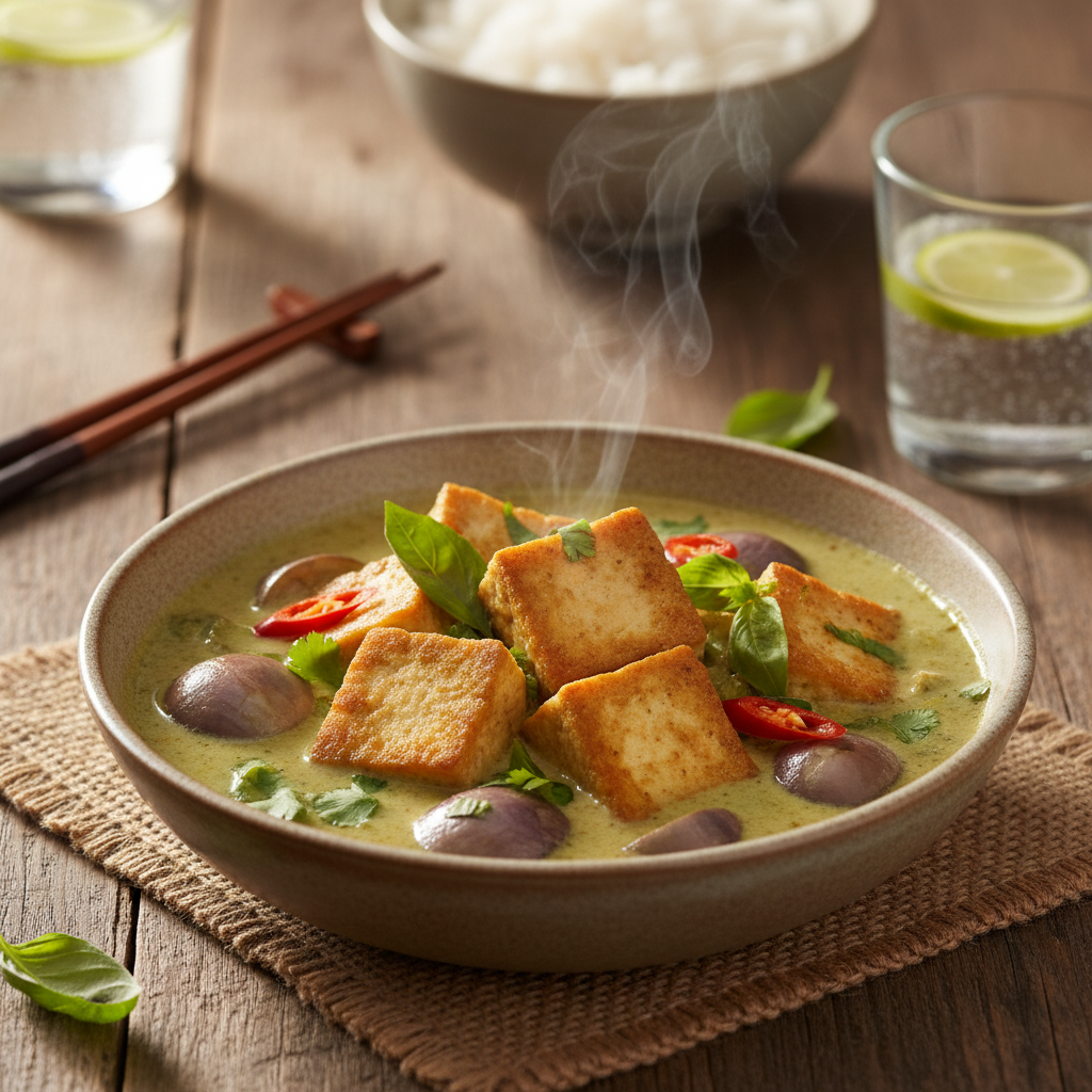 Thai Green Curry with Tofu