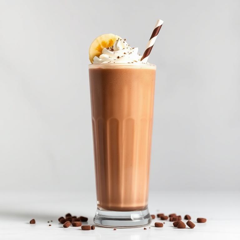 Chocolate Banana Milkshake