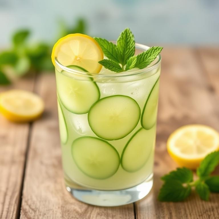 Cucumber Mint Lemonade