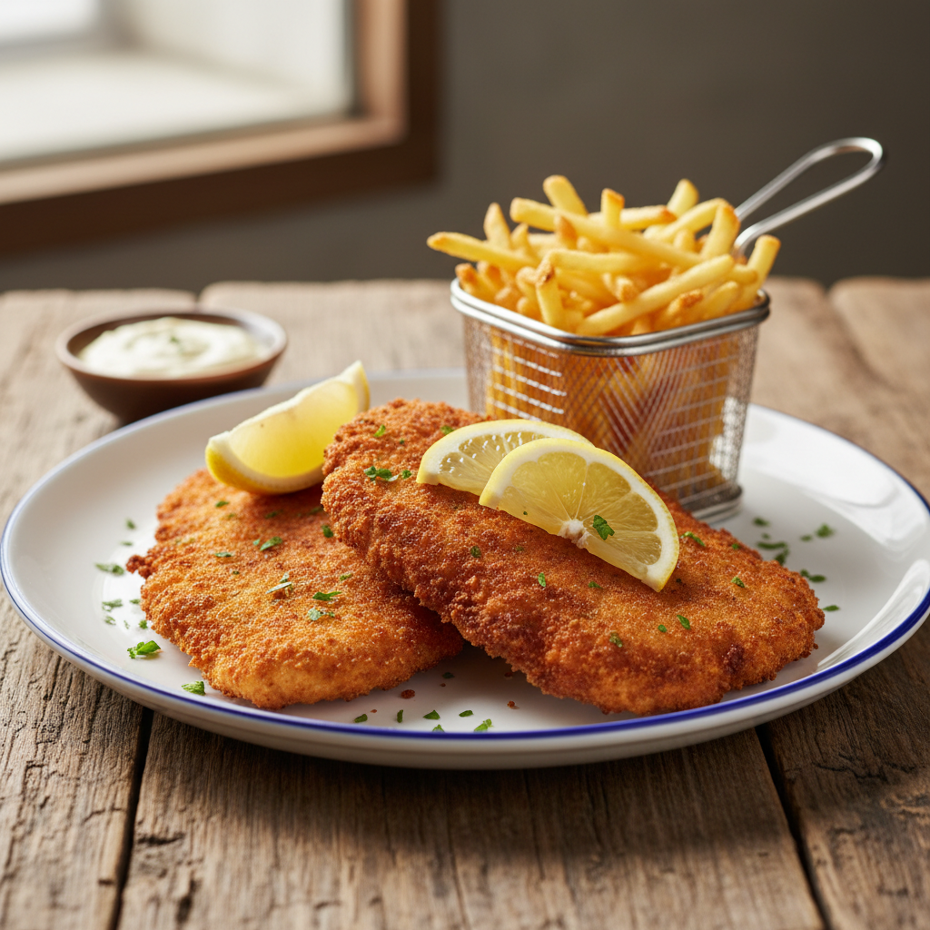 Classic Chicken Schnitzel