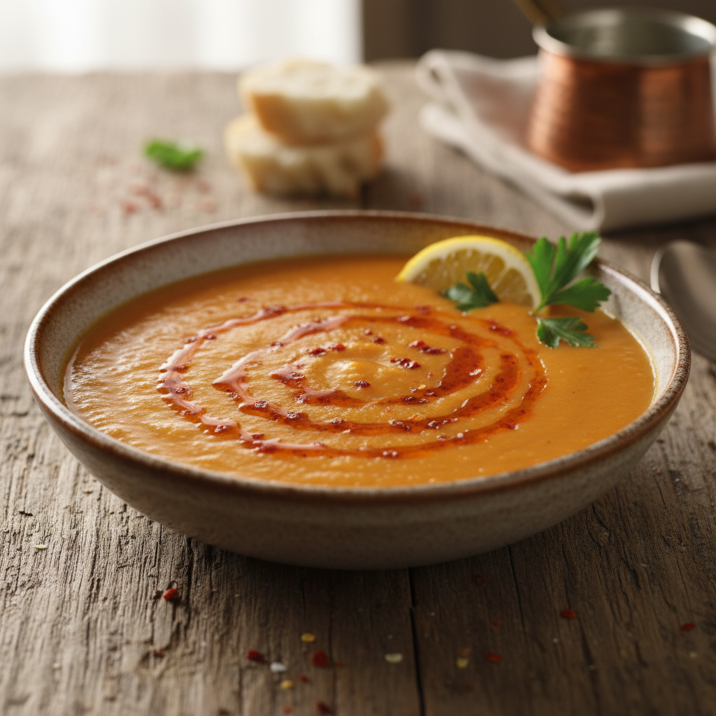 Turkish Lentil Soup (Mercimek Çorbası)