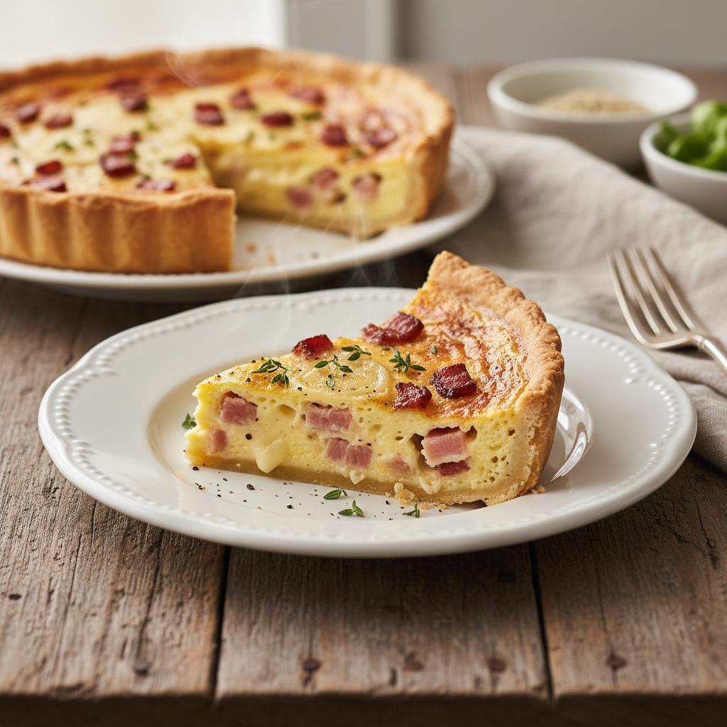 Classic French Quiche Lorraine
