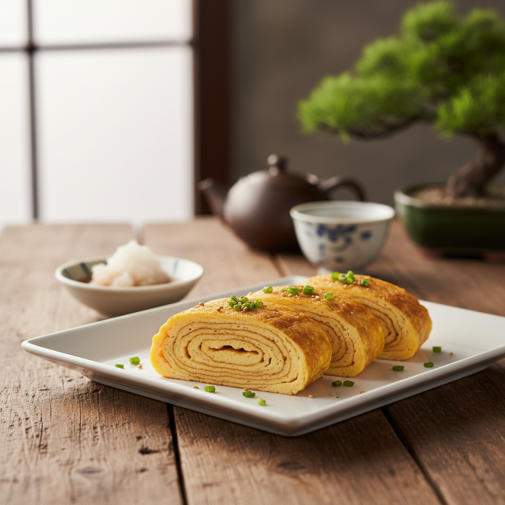 Japanese Tamagoyaki (Rolled Omelet)