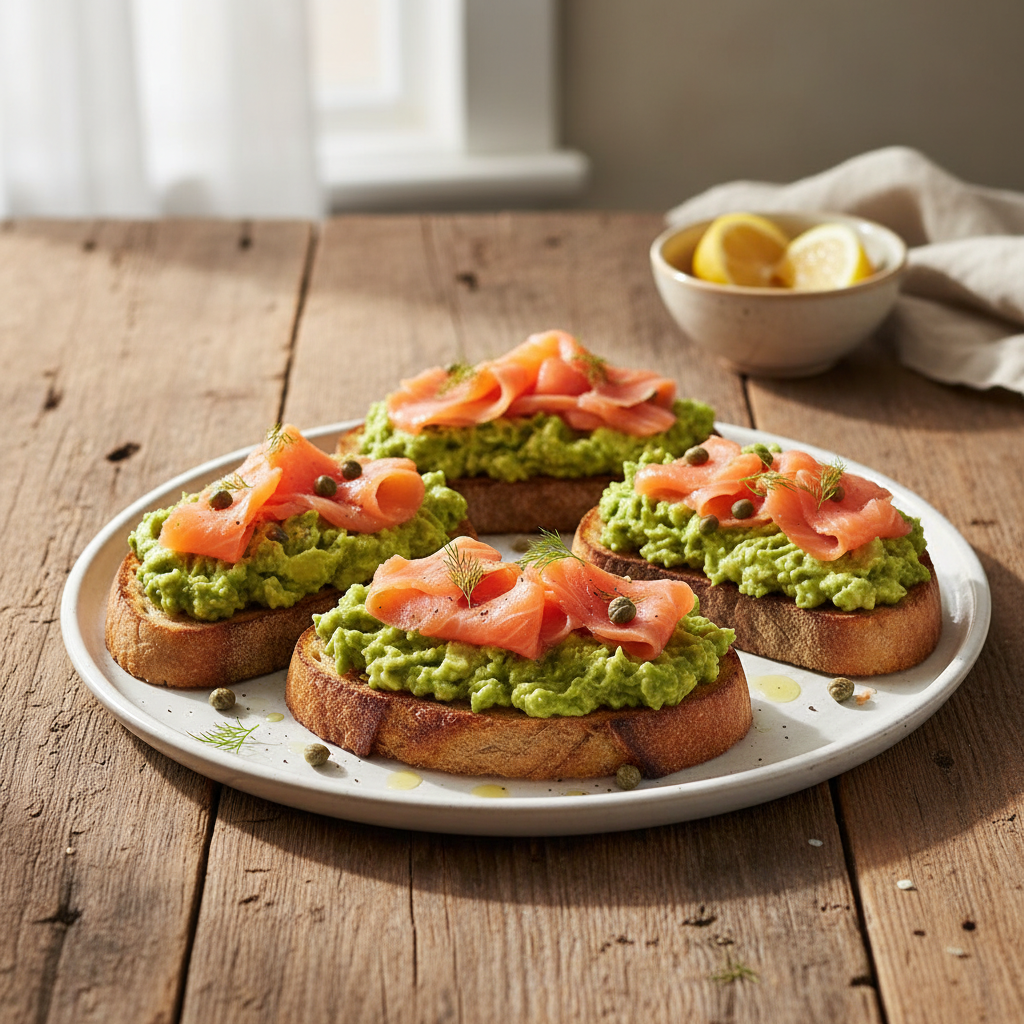 Avocado & Smoked Salmon Toast