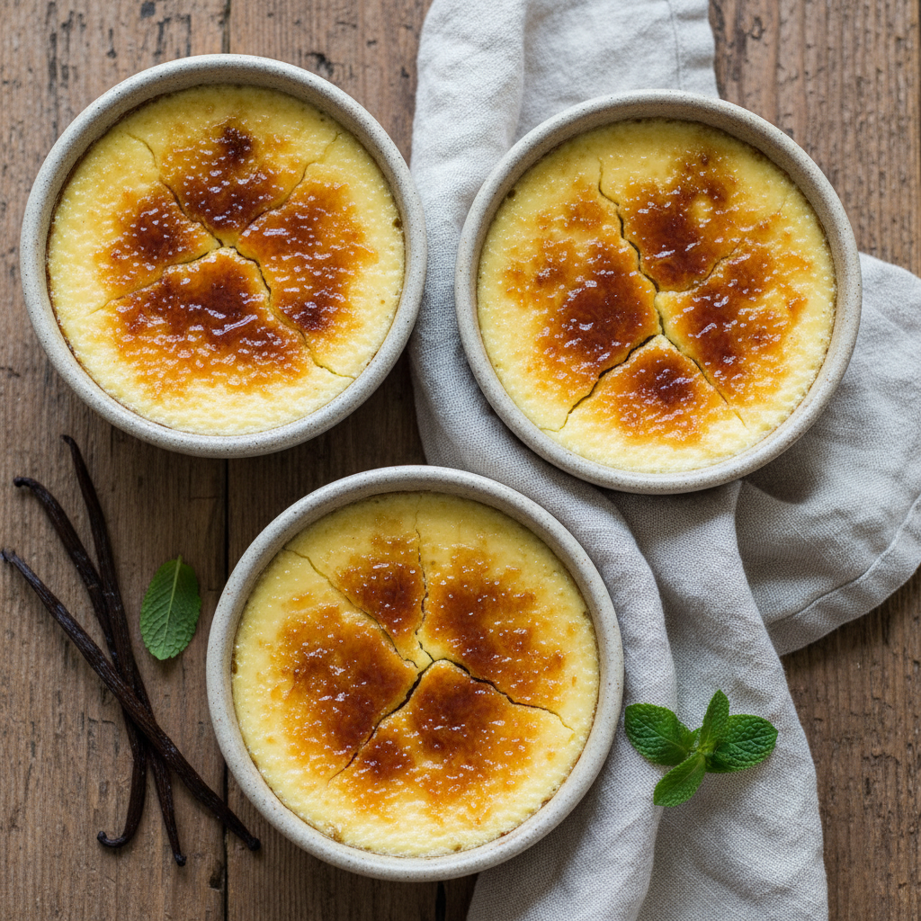 Classic Madagascar Vanilla Crème Brûlée